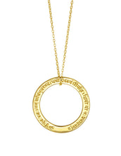 Lade das Bild in den Galerie-Viewer, Gayatri Mantra Anhänger - Gold